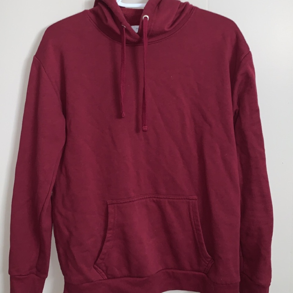 Ladies Maroon Hoodie